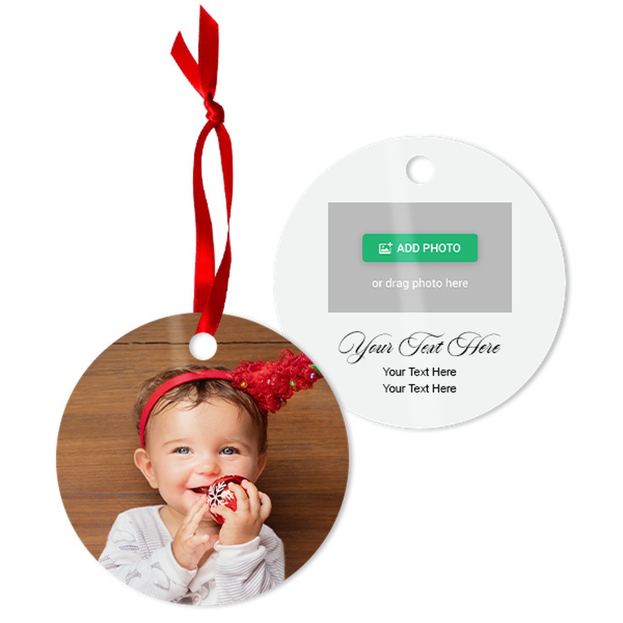 Blank Photo Ornaments Personalized Ornaments Online Photobook